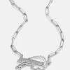 Buffalo Bills NFL Silver Chain Necklace -Baublebar 63686 G 01
