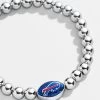 Buffalo Bills NFL Silver Pisa Bracelet - Buffalo Bills -Baublebar 63688 G 01