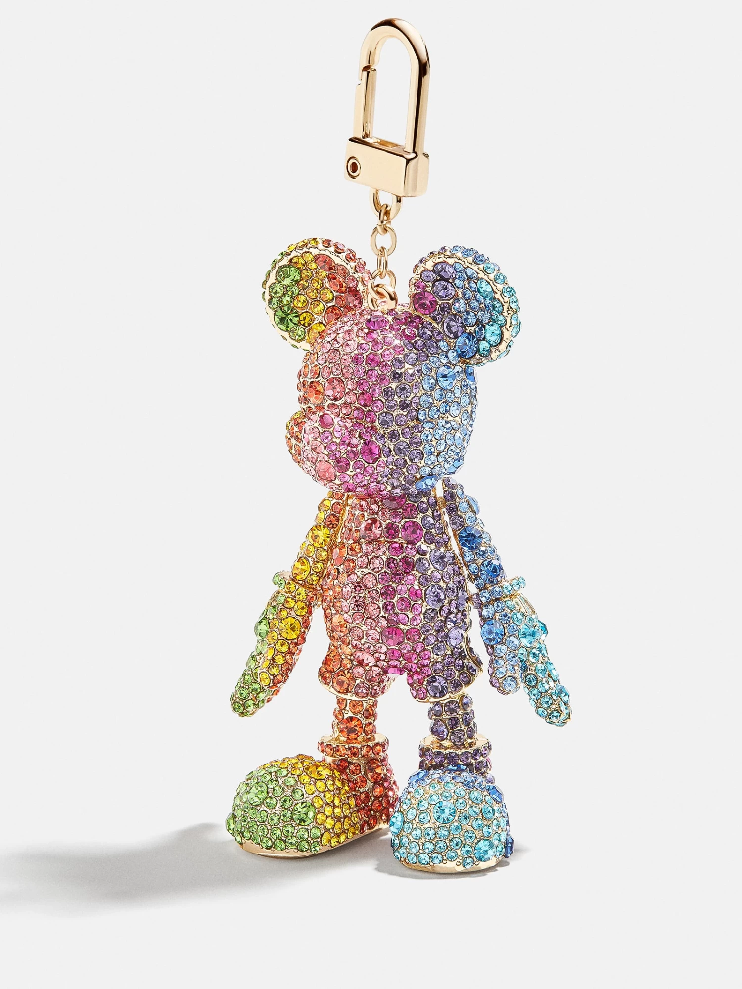 Mickey Mouse Disney Bag Charm - Rainbow Stripe 4 Mickey Mouse Disney Bag Charm - Rainbow Stripe - Image 2