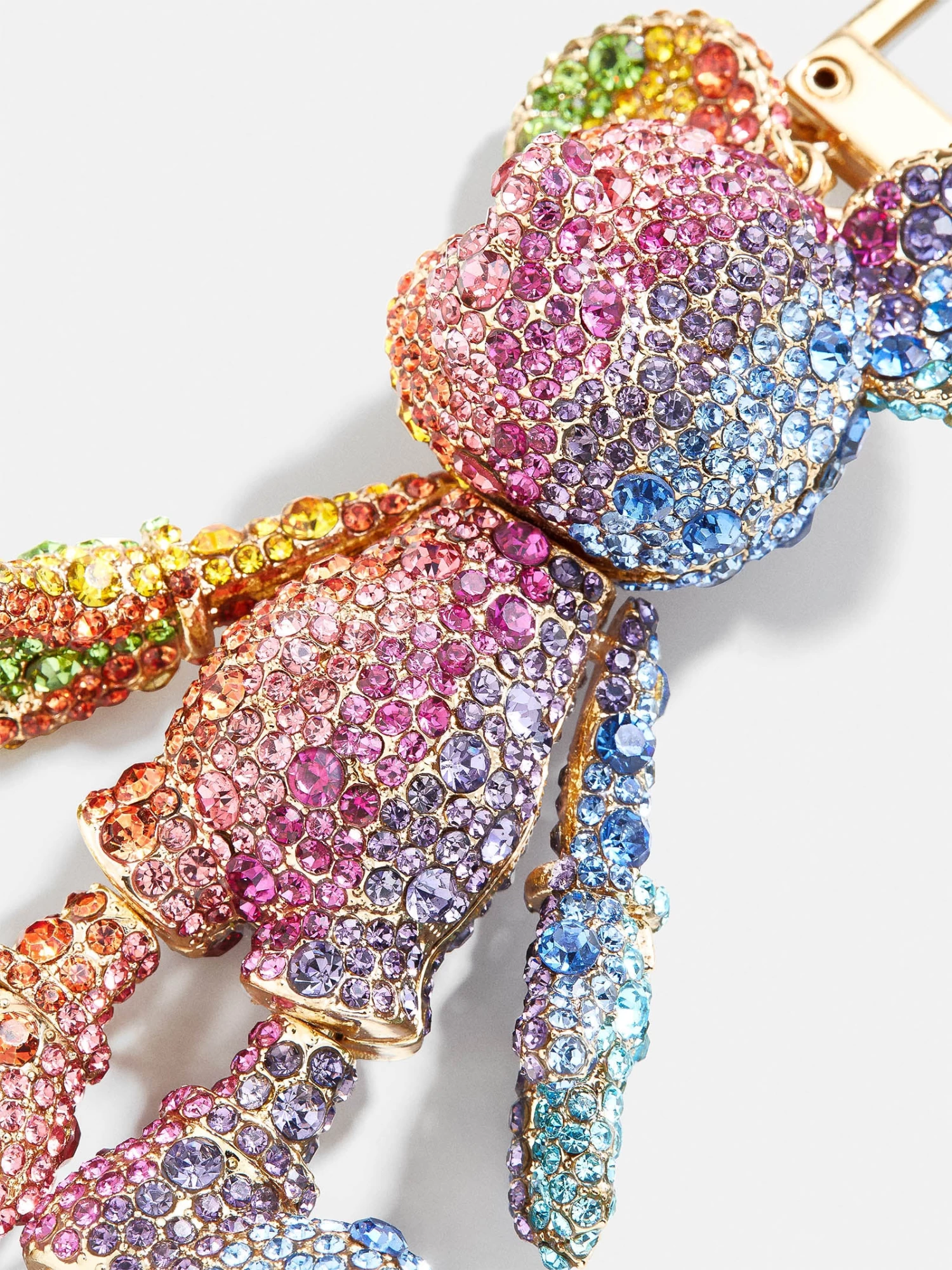 Mickey Mouse Disney Bag Charm - Rainbow Stripe 6 Mickey Mouse Disney Bag Charm - Rainbow Stripe - Image 4