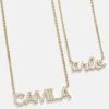 Pavé Custom Nameplate Necklace - Large