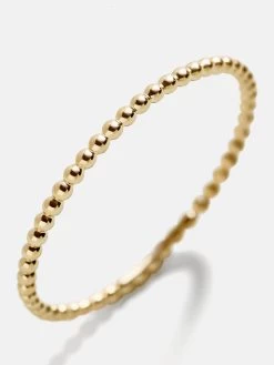 Thin Solid Gold Ring - Gold -Baublebar 64146 G 02