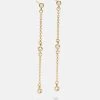 Ophelia 18K Gold Earrings - Clear/Gold -Baublebar 64296 G 01