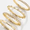 Morgan Ring Set - Clear/Gold -Baublebar 64795 G 01
