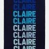Ombre Name Custom Blanket - Navy/Blue 1 Ombre Name Custom Blanket - Navy/Blue -Baublebar 64829 G 01