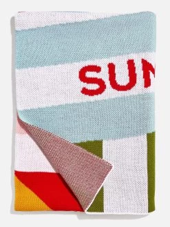 Criss Cross Custom Blanket - Multi -Baublebar 64841 G 02