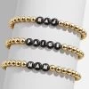 Custom Pisa Bracelet - Gold/Black