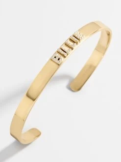 18K Gold Custom Cuff Bracelet -Baublebar 95961 G 01