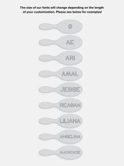 Fine Line Mini Custom Hair Brush - Fine Line Tan -Baublebar HairBrush LetterVariations 2 a11cb88d 9b31 4f3e 8bef 1f7f2e14ff11