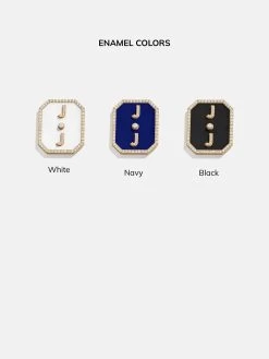 Dog Tag 18K Gold Custom Reversible Necklace -Baublebar Medallions Dog Tag 062823 2