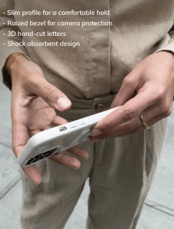 Fine Line Custom IPhone Case - Gray/Light Gray -Baublebar OMC 1 1 c4be4955 2829 44b0 9eea 4485e74ba333