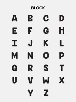 18K Gold Single Initial Earring - Gold -Baublebar OMC Block 042822 05 462f49c5 fd20 4536 9eb4 faf3524b490f