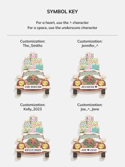 Merry Mobile Custom Ornament - Merry Mobile -Baublebar PDP CustomOrnament Car