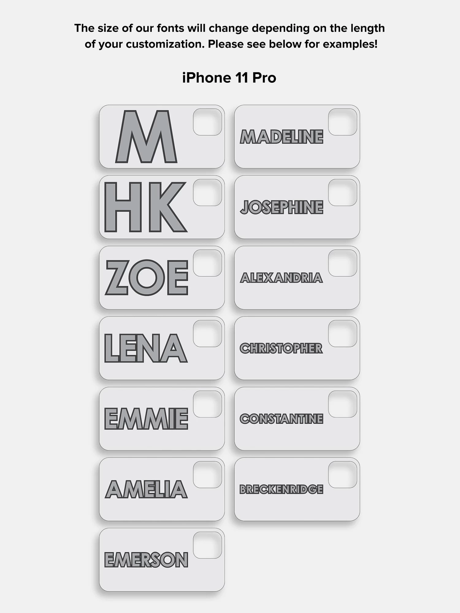 Block Font Custom IPhone Case - Lilac/White 9 Block Font Custom IPhone Case - Lilac/White - Image 7