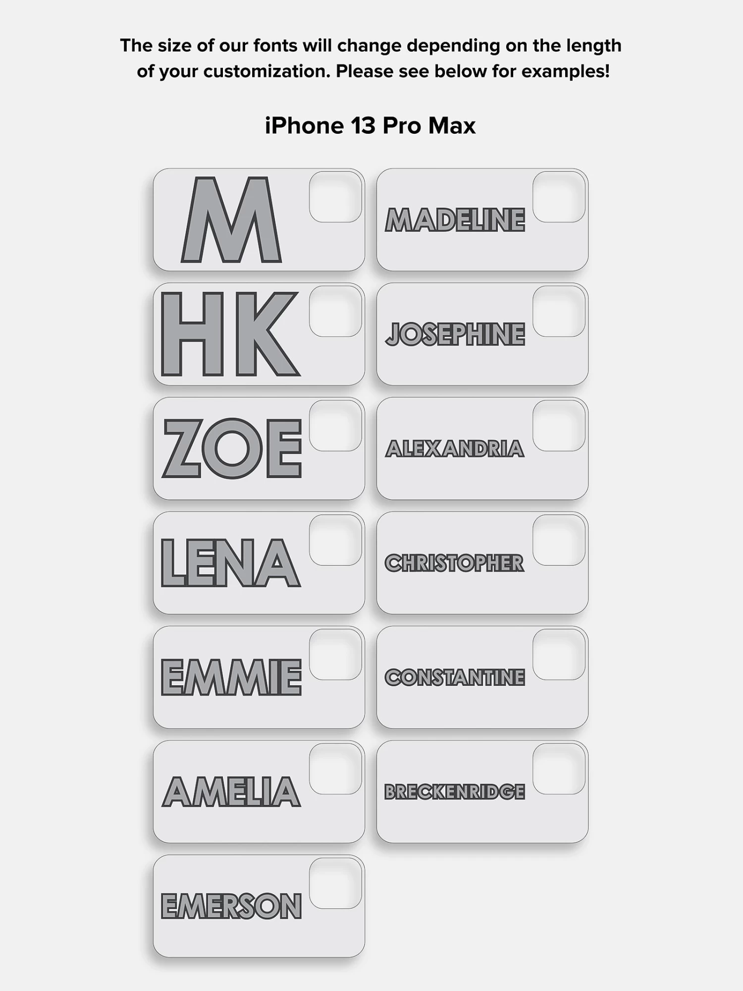 Block Font Custom IPhone Case - Lilac/White 18 Block Font Custom IPhone Case - Lilac/White - Image 16