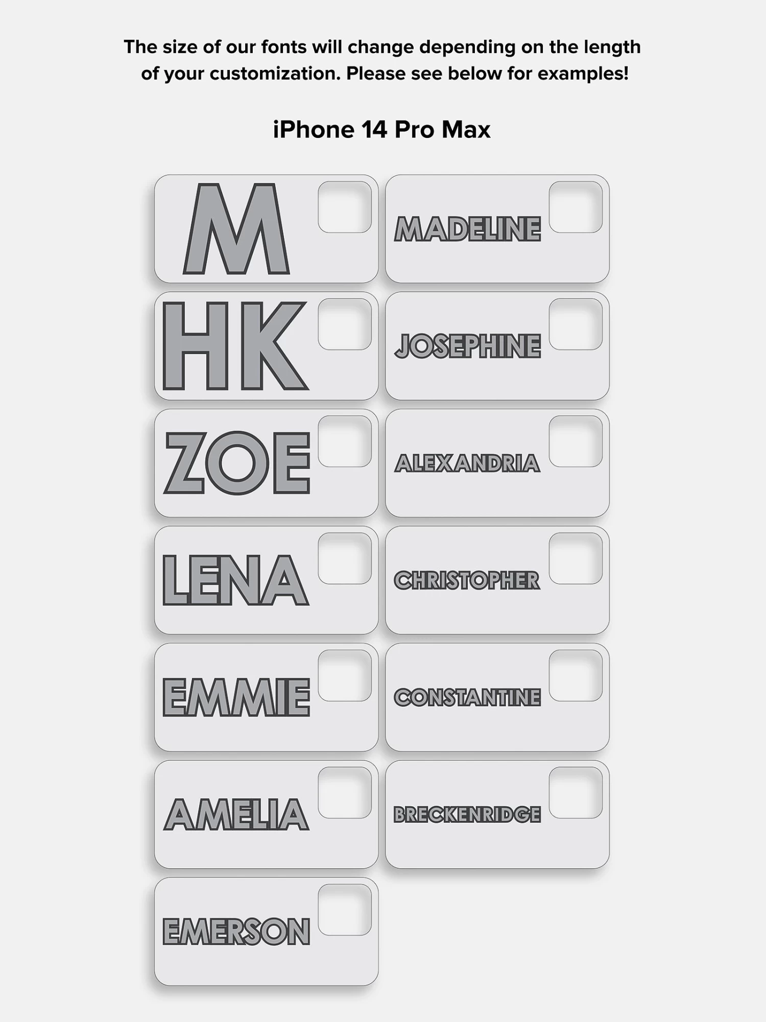 Block Font Custom IPhone Case - Lilac/White 22 Block Font Custom IPhone Case - Lilac/White - Image 20