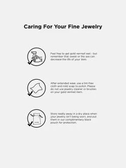 Corazon 18K Gold Earrings - Gold -Baublebar fine care 1 1 1 37