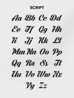 14K Gold Paperclip Chain Custom Nameplate Bracelet - Gold -Baublebar script personalized6 1 3